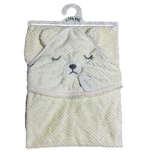 پتوی نوزاد لیتل می مدل sleepy bear کد 2024 سایز 80×80 سانتی متر